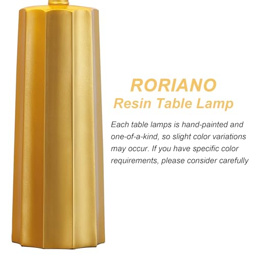 Set of 2 Modern Table Lamps for Living Room Bedroom (2 Count)