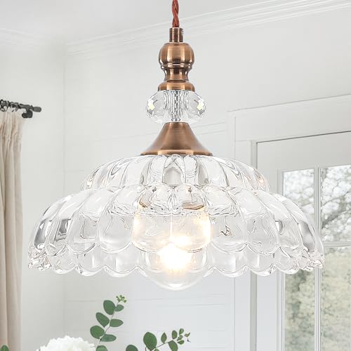 9.8" Small Vintage Pendant Lights for Kitchen Island