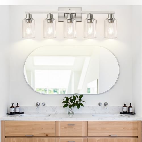5 Light Bathroom Light Fixtures