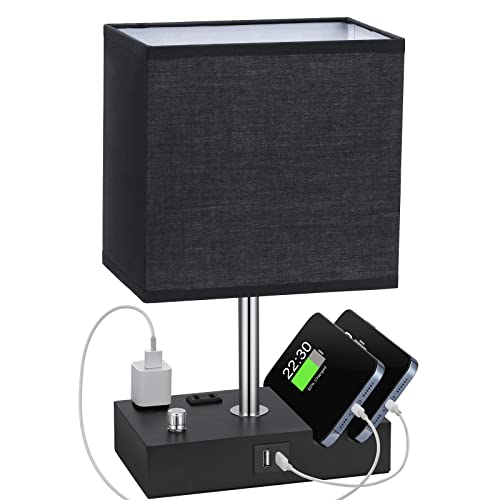 Black Table Lamp for Bedroom