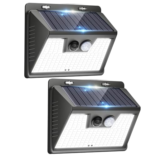 2 Pack Solar Lights Outdoor Motion Sensor (2 Count)