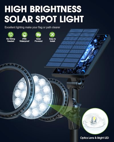 Solar Outdoor Lights (4 Count)