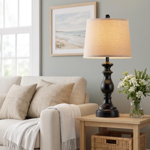 Traditional Table Lamp Set of 2 (2 Count)