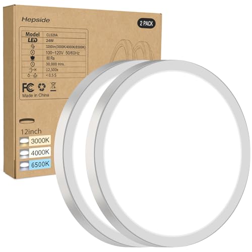 2PACK LED Flush Mount Ceiling Light (2 Count)