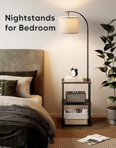 Floor Lamp with Table