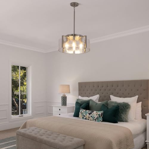 Nickel Chandeliers for Dining Room