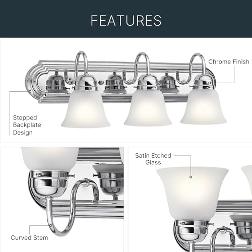 3 Light Bathroom Vanity Light