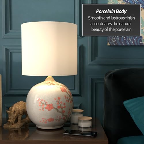 20" Cherry Blossom Vase Lamp