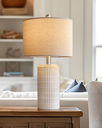 23'' Bedside Table Lamp for Bedroom Nightstands