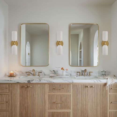 14" Natural Alabaster Sconce