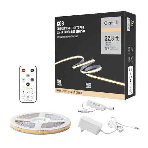 16.4ft COB Led Strip Light with Remote (16.4 Foot)