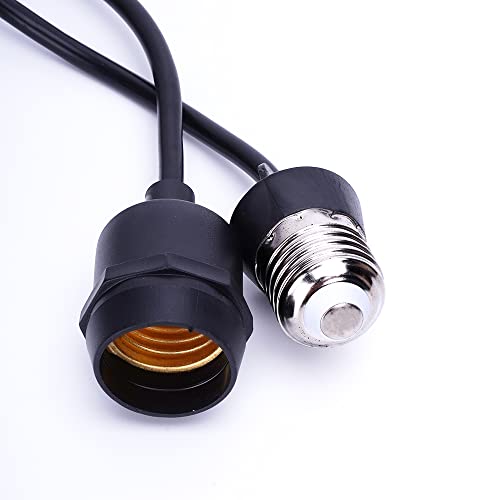 E26 E27 Light Socket Extender Cord