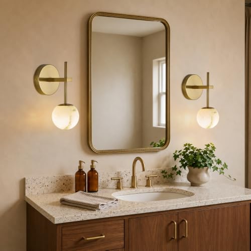 10 in Alabaster Wall Sconces