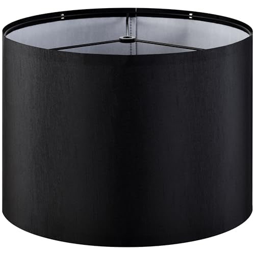 Large Black Lamp Shade Drum