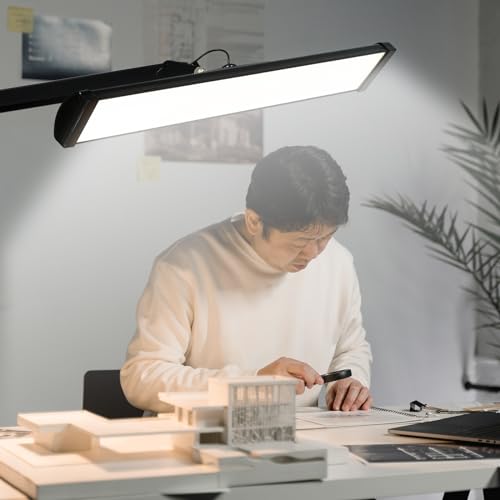 24 Inch LED Architect Desk Lamp with Clamp