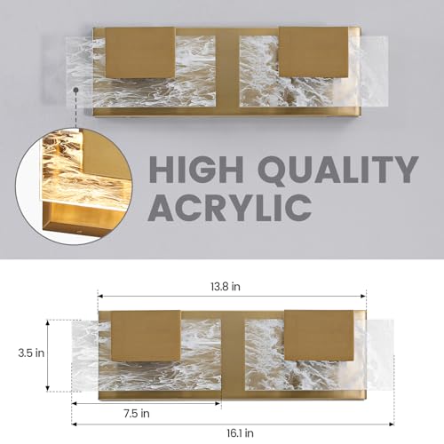 LED Bathroom Vanity Light (2 Count)