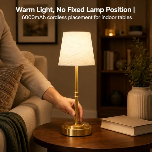 Rechargeable Cordless Table Lamp