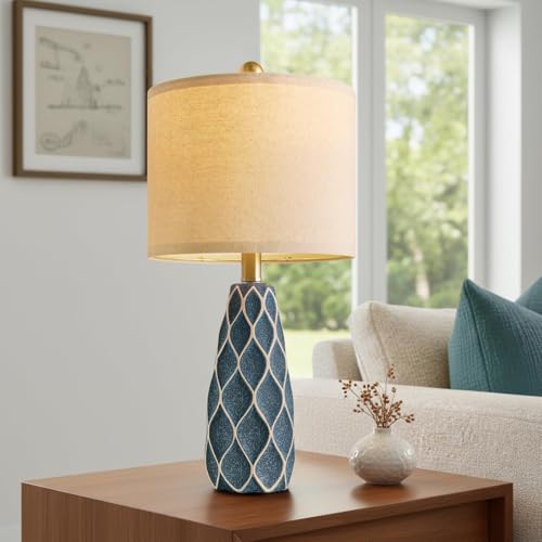 Samll Table Lamps Set of 2 for Living Room