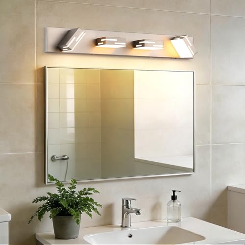 4 Light 5CCT Modern Bathroom Vanity Light Fixtures