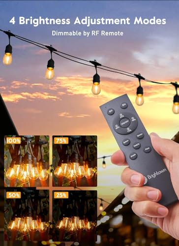 55FT Solar String Lights Outdoor