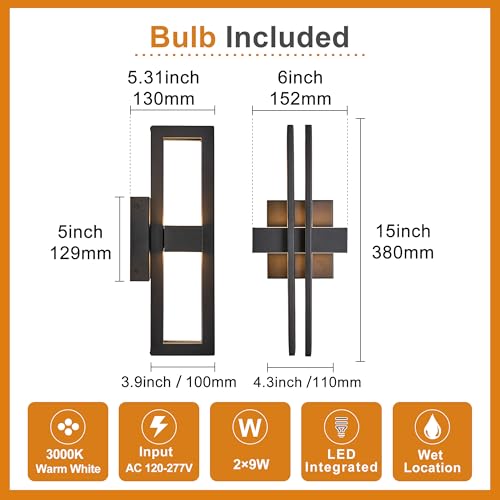 15Inch Small Outside Lights High