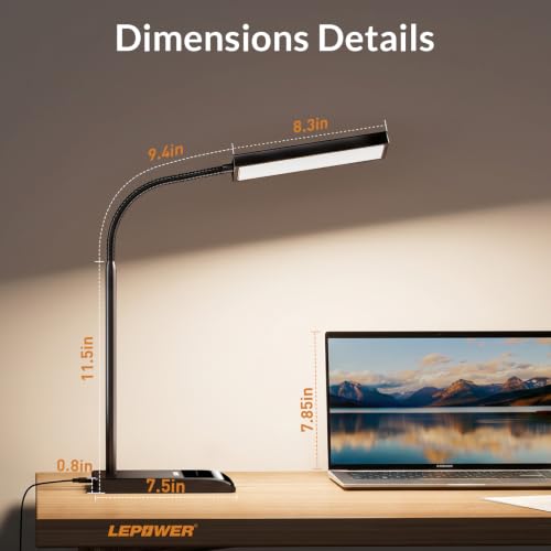 Desk Lamp 800LM LED for Home Office