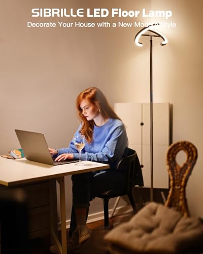 Brown Floor Lamp