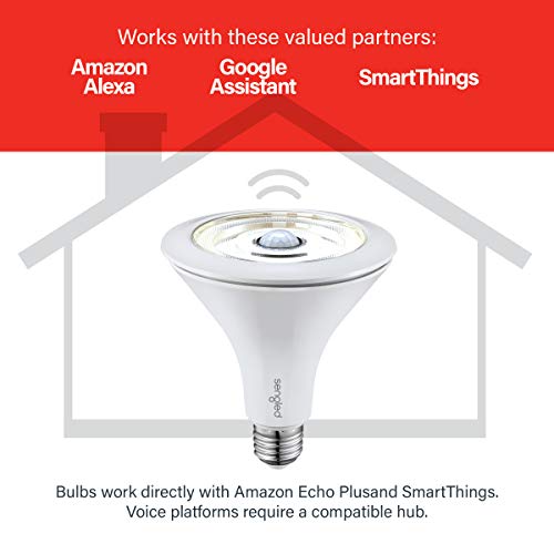Smart Flood Light Bulbs work with SmartThings Hub