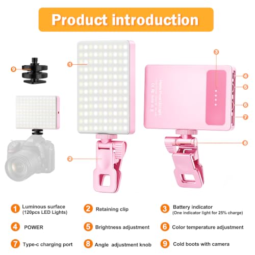 120 LED Selfie Light for iPhone