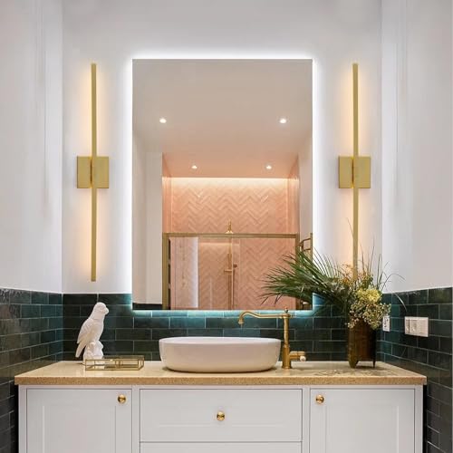 Gold Bathroom Vanity Light Fixtures
