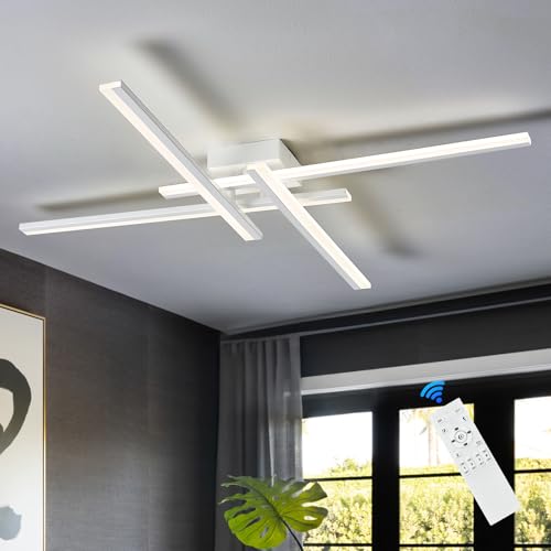 White Modern Led Chandelier 4