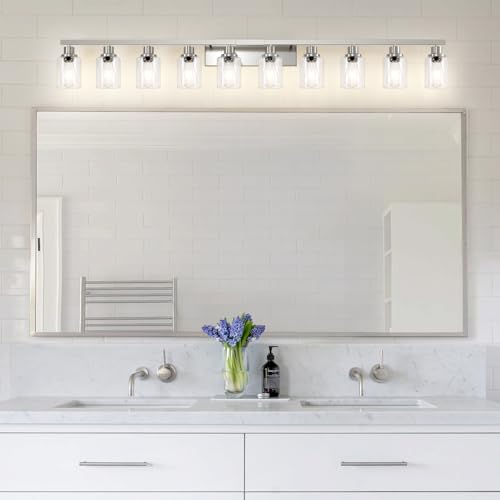 Brushed Nickel Bathroom Vanity Light 10