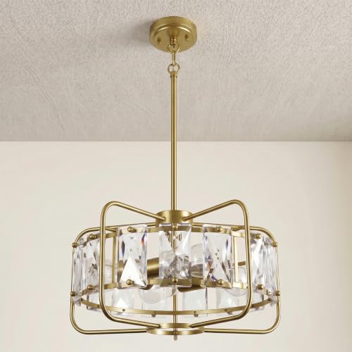 Crystal Chandeliers for Dining Room Lighting Fixtures Over Table