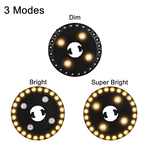 Patio Umbrella Light 3 Brightness Modes Cordless