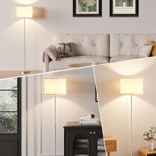 60'' Modern Floor Lamp with Shade
