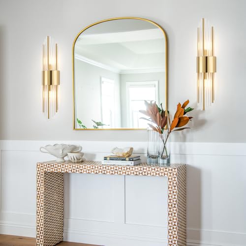 Gold Sconces Wall Set of 2