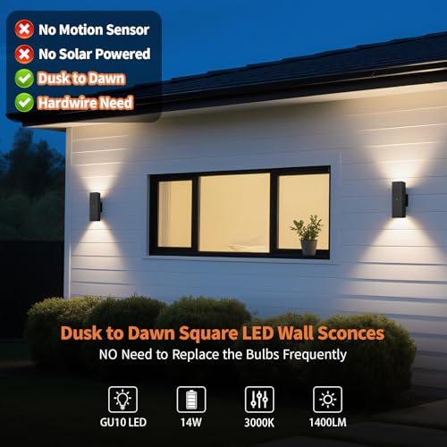 Dusk to Dawn Outdoor Lighting (2 Count)