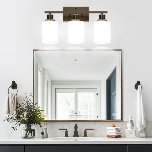 3 Light Bathroom Light Fixtures