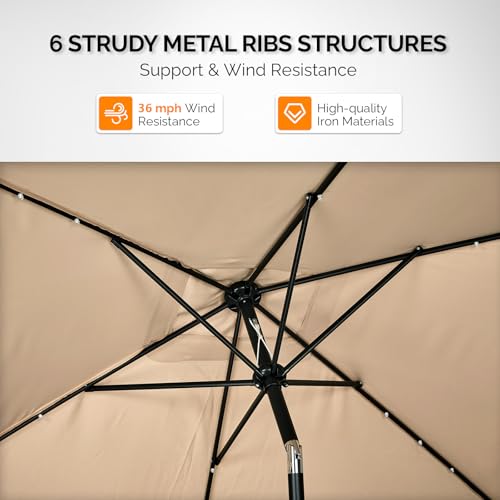 Patio Umbrella with Lights