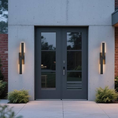 31.5" Aluminum Long Outdoor Wall Lights