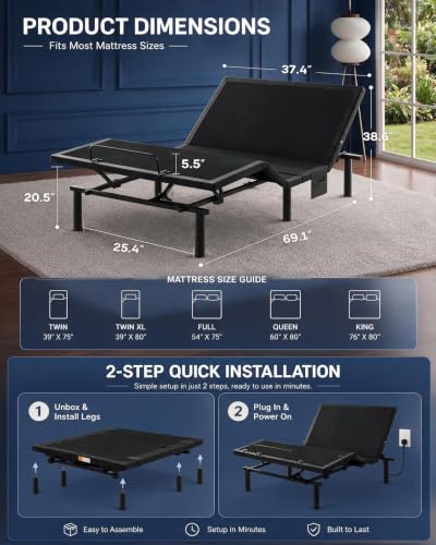 Adjustable Bed Base