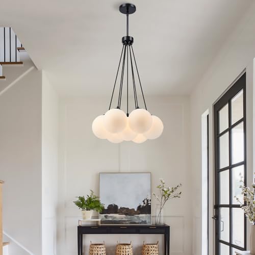 Modern Sputnik Glass Chandelier