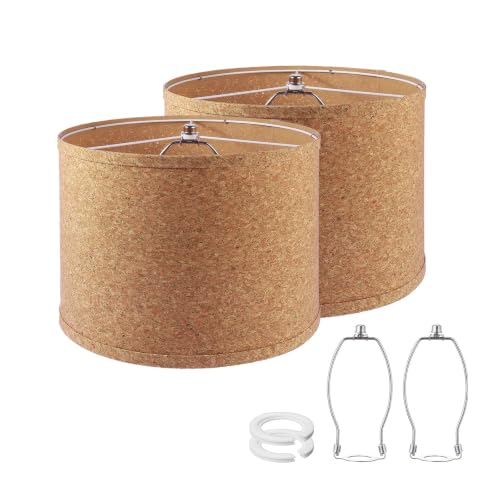 13x10 Inch Drum Lamp Shades set of 2 (2 Count)