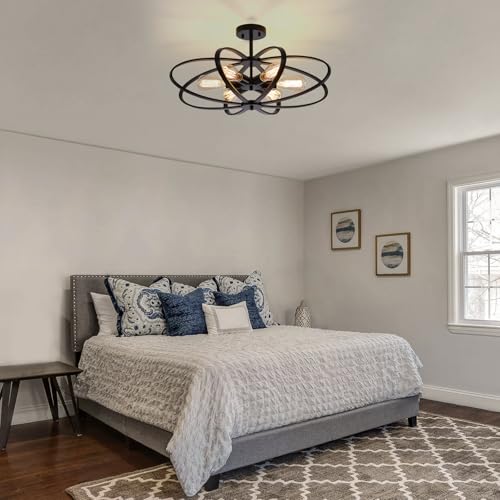 Semi Flush Mount Ceiling Light Fixture Chandelier 6
