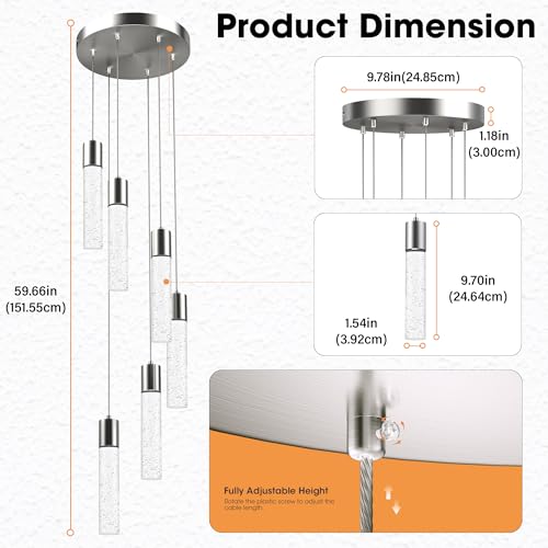 Pendant Lights Kitchen Island (6 Count)