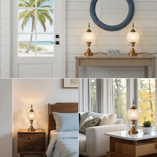 Table Lamps Vintage Desk Lamp Plug in Table Light