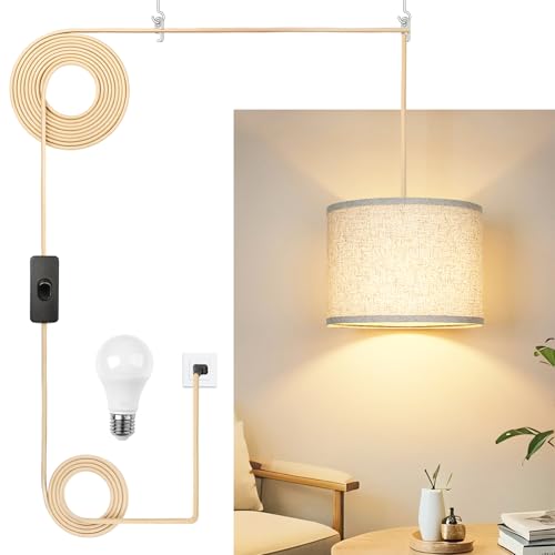 Boho Plug in Pendant Light