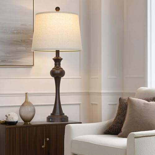 Brown Touch Table Lamps