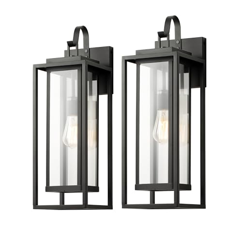 Classic Outdoor Porch Wall Sconce (2 Count)