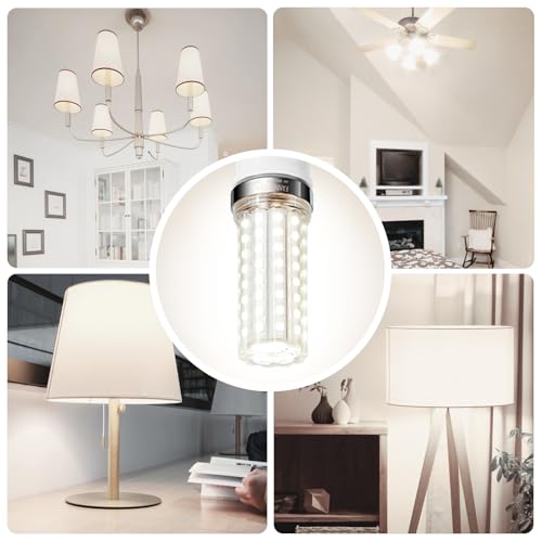 LED Corn Light Bulb 150W Equivalent 2500 Lumen 4000K Neutral White 20W E26 (4 Count)